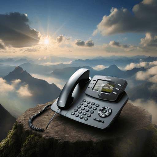 VoIP phone on top of the World!